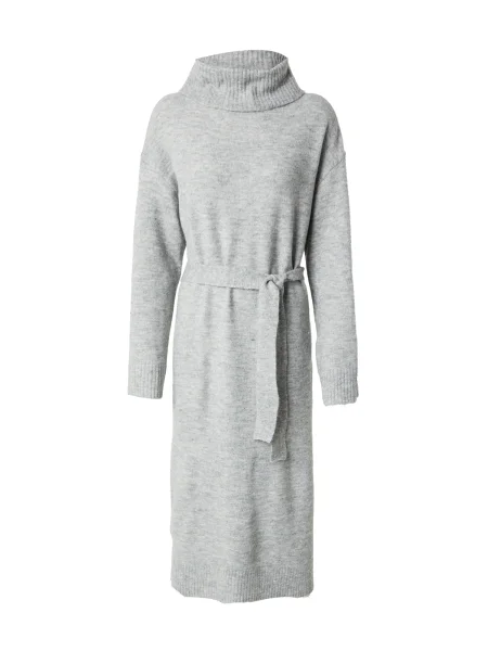 VILA Rochie tricotat VIRolfie amestecat gri