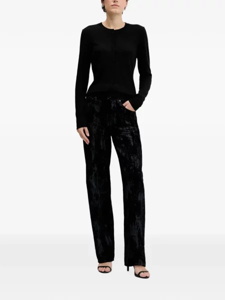 Cardigan Sisley negru