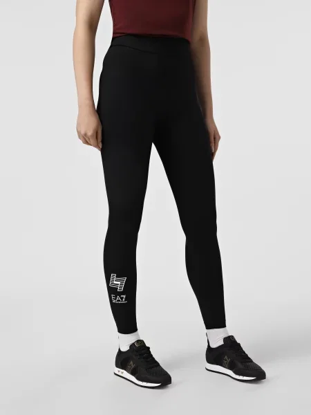 Легінси поліамід/еластан чорний