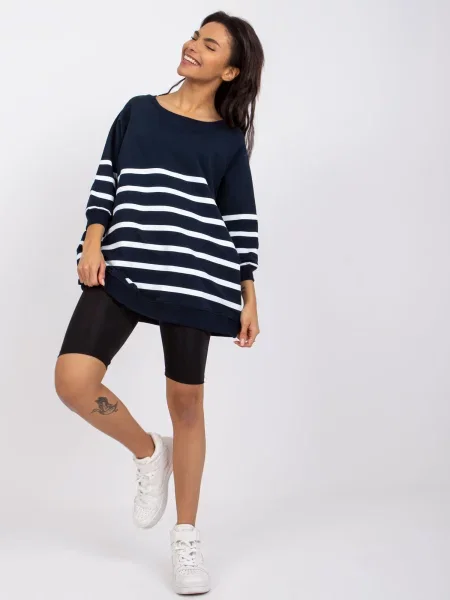 Bluză Fashionhunters albastru