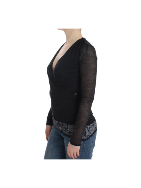 Sweter Ermanno Scervino wełniany czarny