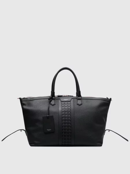 Кожаная сумка Serapian синяя