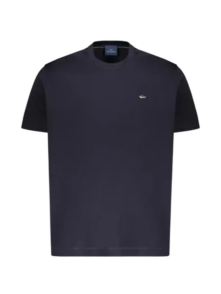 Tricou Paul & Shark cu autograf albastru