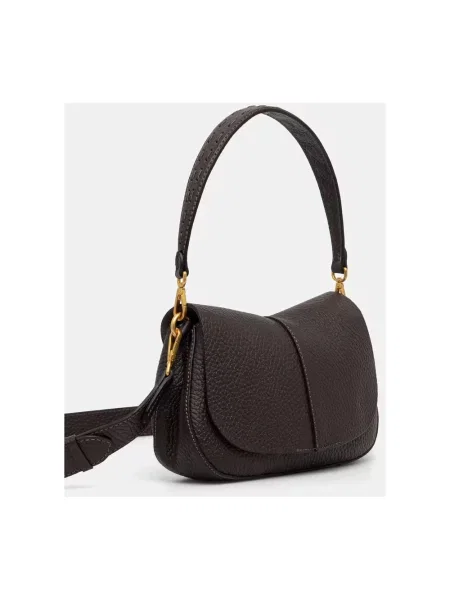 Gianni Chiarini torebka crossbody skórzana HELENA ROUND brązowa