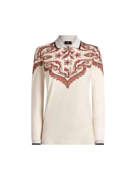 Koszulka polo Etro biała