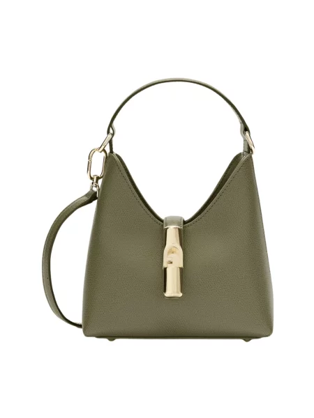 Furla Torebki Kobieta ONE SIZE Skóra Iride Mini Hobo zielony