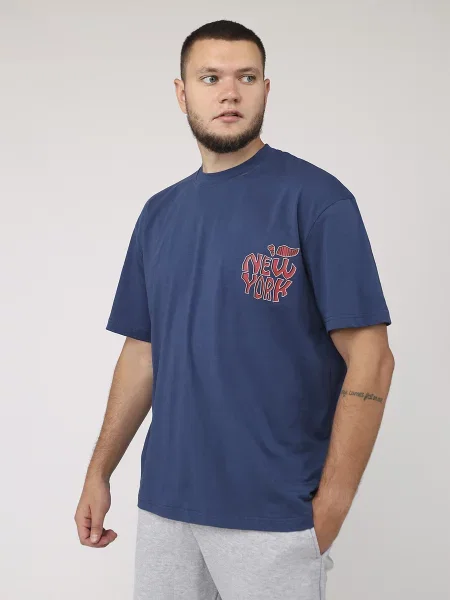 Футболка YUKI синій