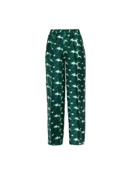 Spodnie Max Mara zielone