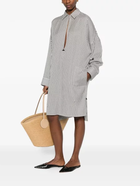 Rochie midi Tom Ford până la genunchi de costum alb