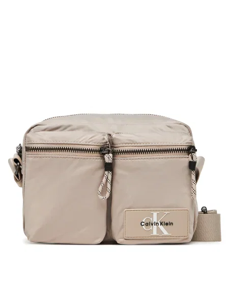 Calvin Klein Válltáska Tech Utility Camera Bag Ekru
