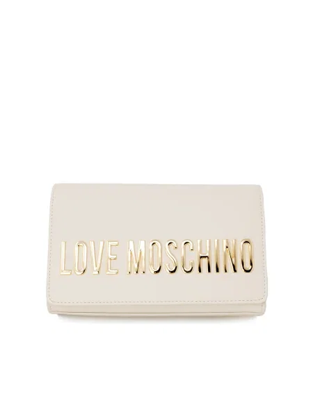 Pisemska torbica Love Moschino bež
