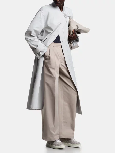 Повседневные брюки Emporio Armani бежевые