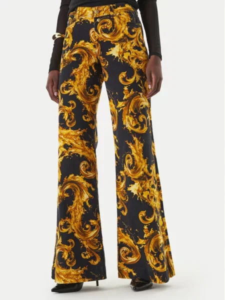 Versace Jeans Couture Джинси Wide Leg чорний