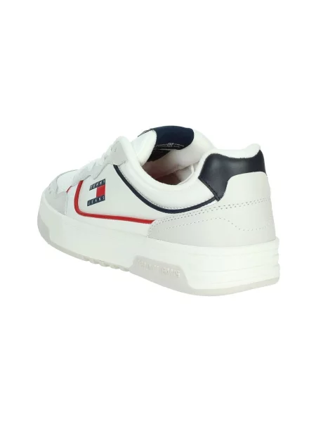 Tenisice Tommy Jeans Tjm Cupsole Elevated Écru plava