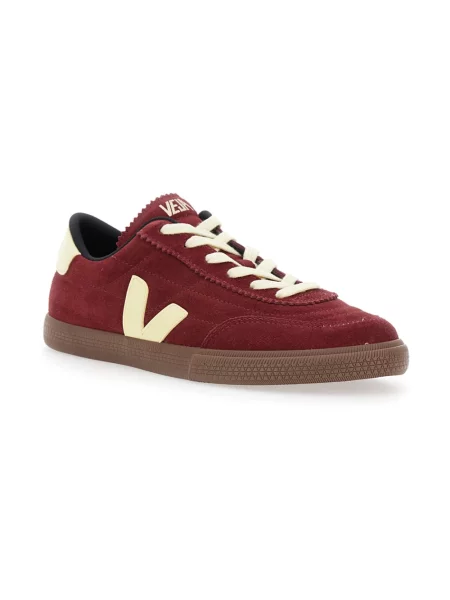 Sneakersy Veja zamszowe czerwone