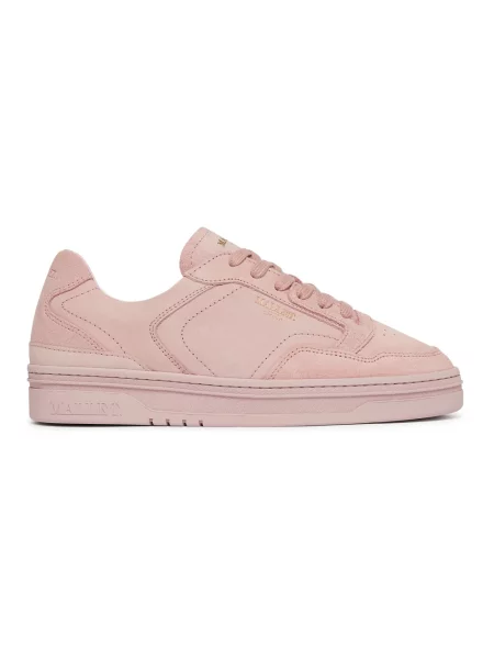 Sneakersy Mallet London zamszowe różowe