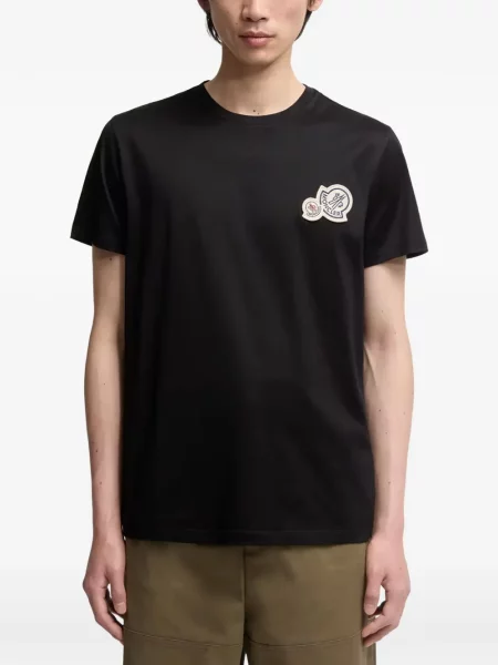 Tricou Moncler cu autograf negru