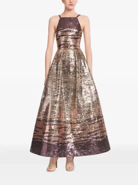 Rochie maxi Elie Saab cu paiete fără mâneci