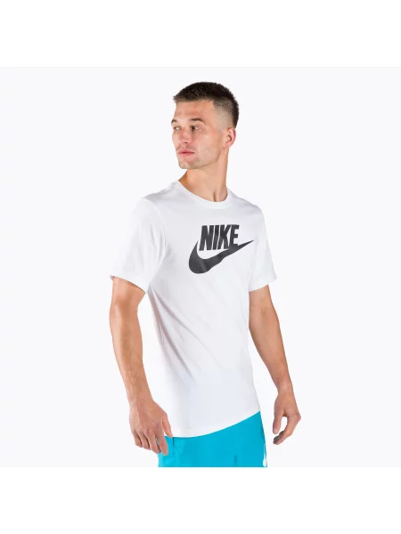 Tricou pentru bărbați Nike Sportswear white/black alb