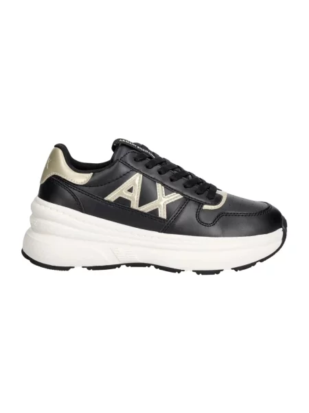 Sneakersy Armani Exchange czarne