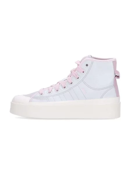 Sneakersy Adidas Nizza skórzane białe