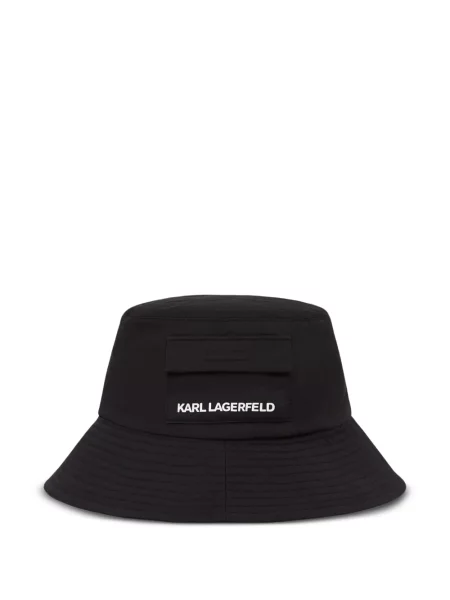 Pălărie bucket Karl Lagerfeld negru