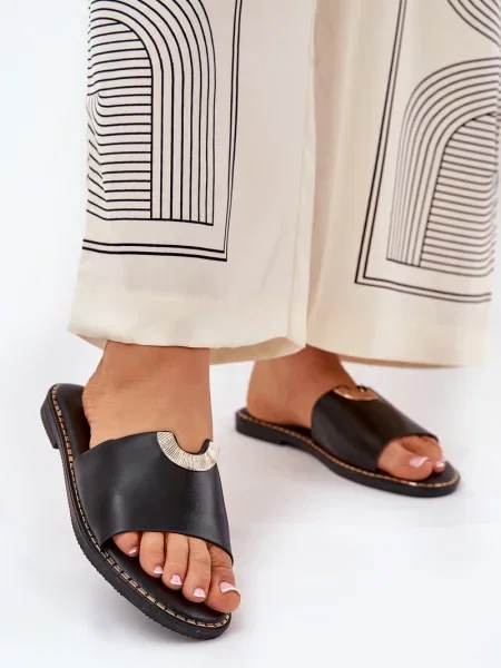 Usnjene copati Boto oranžna