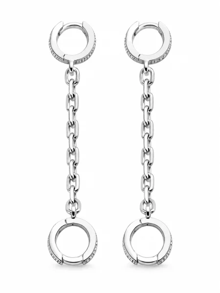 REYTEL Cercei CHAIN argintiu