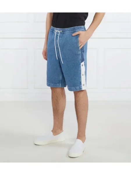 Tommy Jeans Pantaloni scurți AIDEN albastru