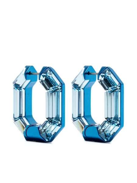 Cercei Swarovski albastru