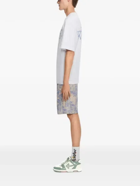 Scurt tricou Off-white alb