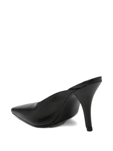 Papuci tip mules Senso negru
