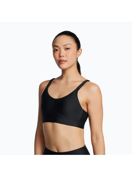 Biustonosz treningowy Under Armour Infinity Mid black czarny