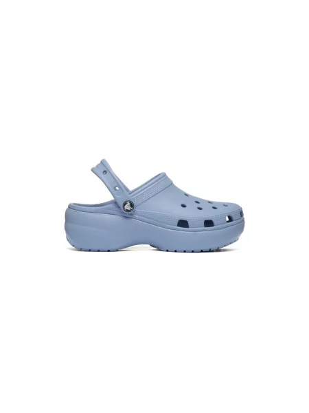 Platform talpú klasszikus félcipő Crocs kék