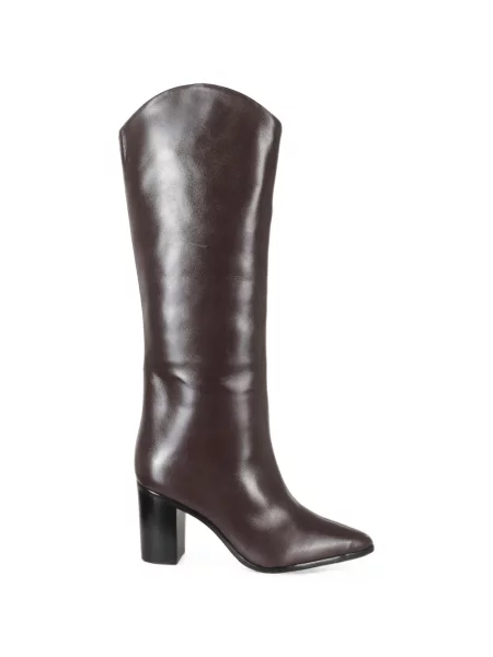 Botine Schutz din piele maro