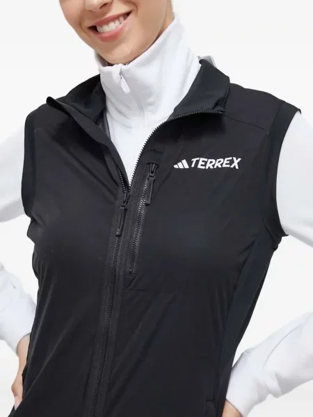 Sneakerși Adidas Terrex cu dungi plasă cu imagine negru