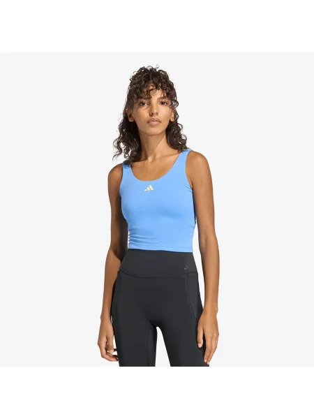 Bluză Adidas Performance albastru