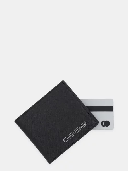 Шкіряний гаманець Armani Exchange