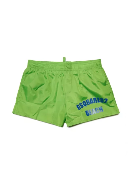 Kąpielówki dziecięce Dsquared2 zielone