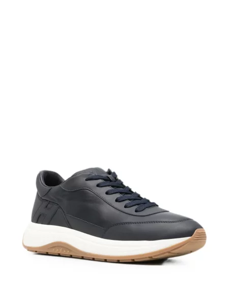 Sneakerși Hogan cu autograf albastru