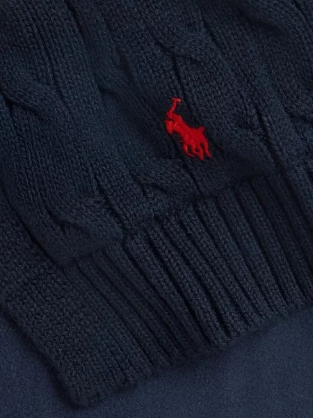 Otroški šal Polo Ralph Lauren modra