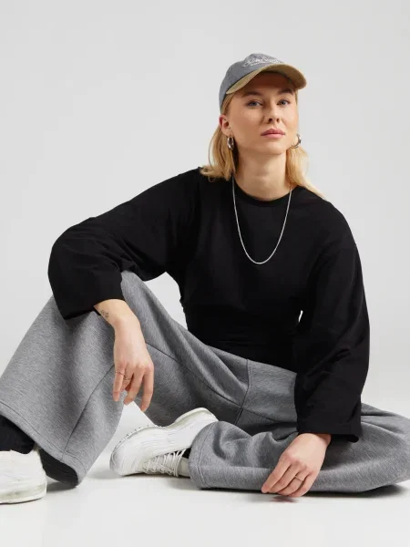 WEEKDAY Tricou negru