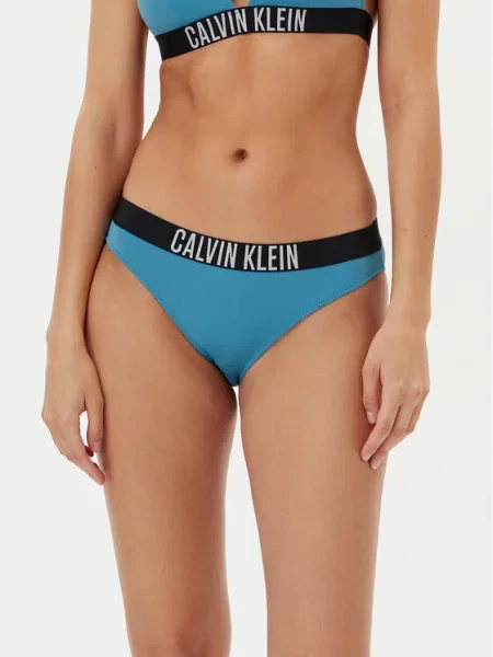 Spodnji del bikini Calvin Klein Swimwear modra