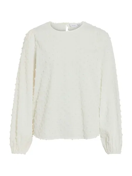 VILA Tricou VIBrietta' alb