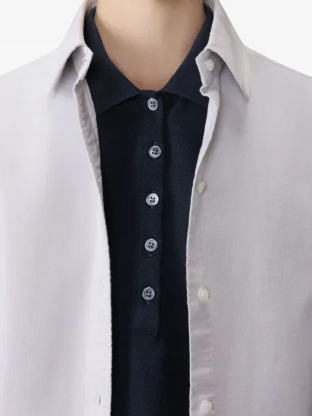 Polo Thom Browne cu dungi negru