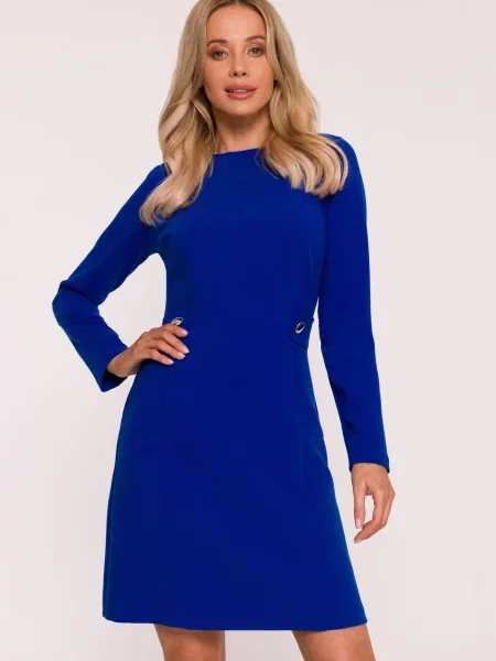 Mini haljina Stylove elegantna plava