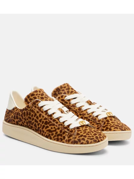Sneakerși Valentino Garavani maro