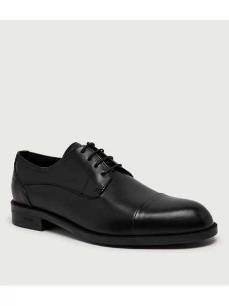 BOSS BLACK De piele pantofi derby Tayil_Derb_buct negru