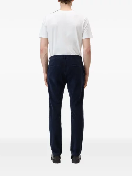 Pantaloni Closed de catifea cord albastru