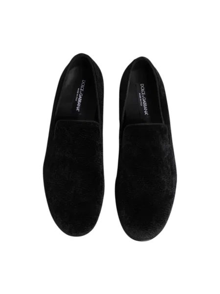 Półbuty Dolce And Gabbana skórzane czarne